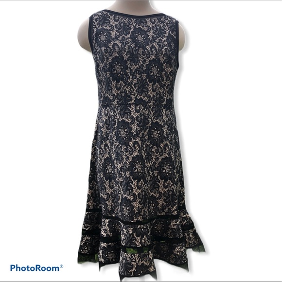Joseph Ribkoff Dresses & Skirts - JOSEPH RIBKOFF illusion lace sleeveless dress